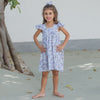 Vestido Karina, Floral Lilás